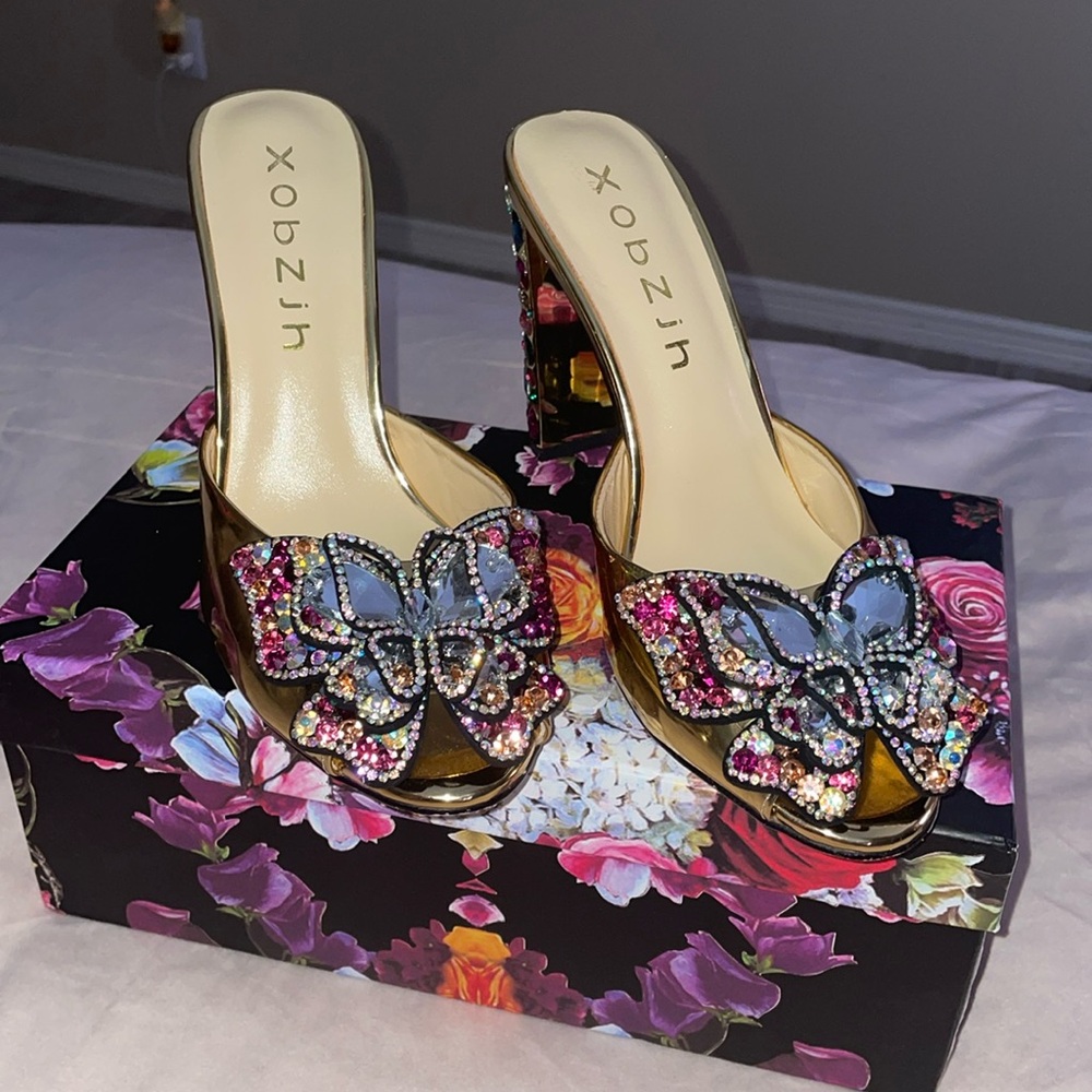 Xobzjh heel sandals